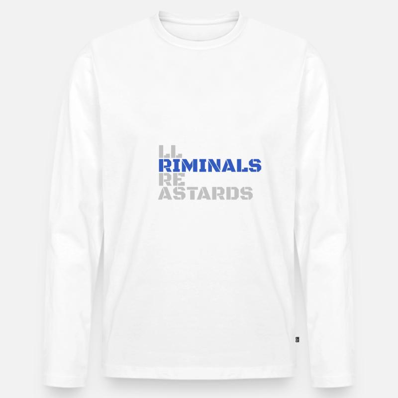 ACAB-Zitat - Männer Premium Bio Langarmshirt - undefined