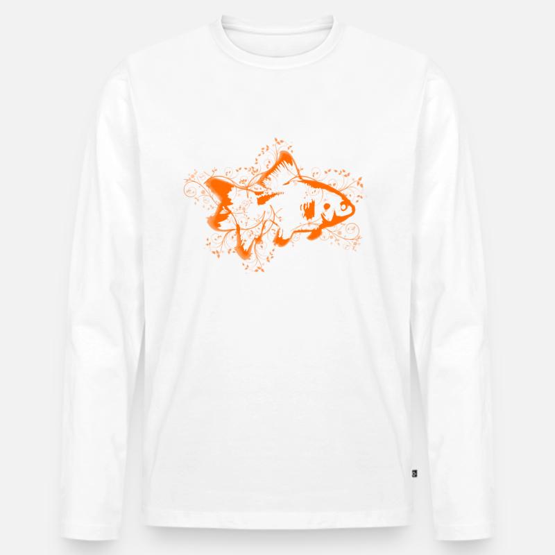 Goldfisch - Männer Premium Bio Langarmshirt - undefined
