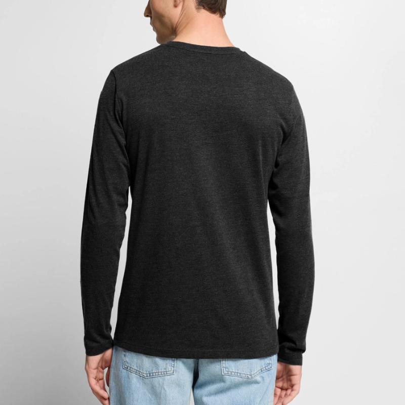 Retro Programmierer Coder Semikolon Old School Männer Premium Bio Langarmshirt