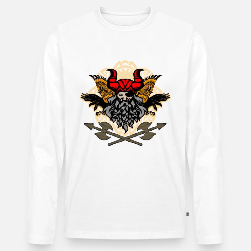 VIKINGS - Männer Premium Bio Langarmshirt - undefined