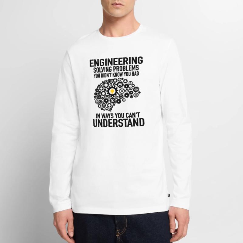 Engineer Engineering Engineer Gear Technician Men's Premium Organic Long Sleeve Shirt