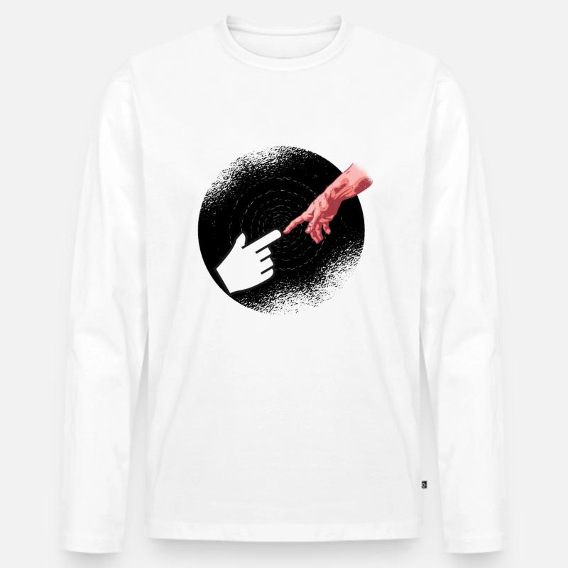 Programmierer Informatiker Informatik - Männer Premium Bio Langarmshirt - Weiß