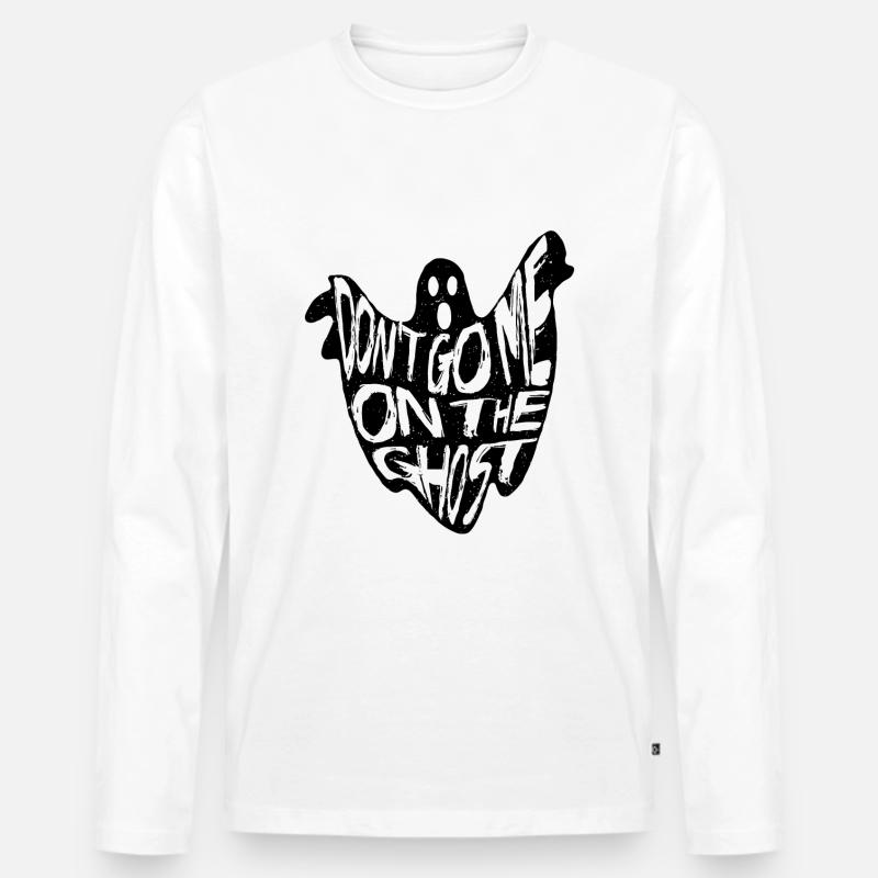 Denglisch - Männer Premium Bio Langarmshirt - Weiß