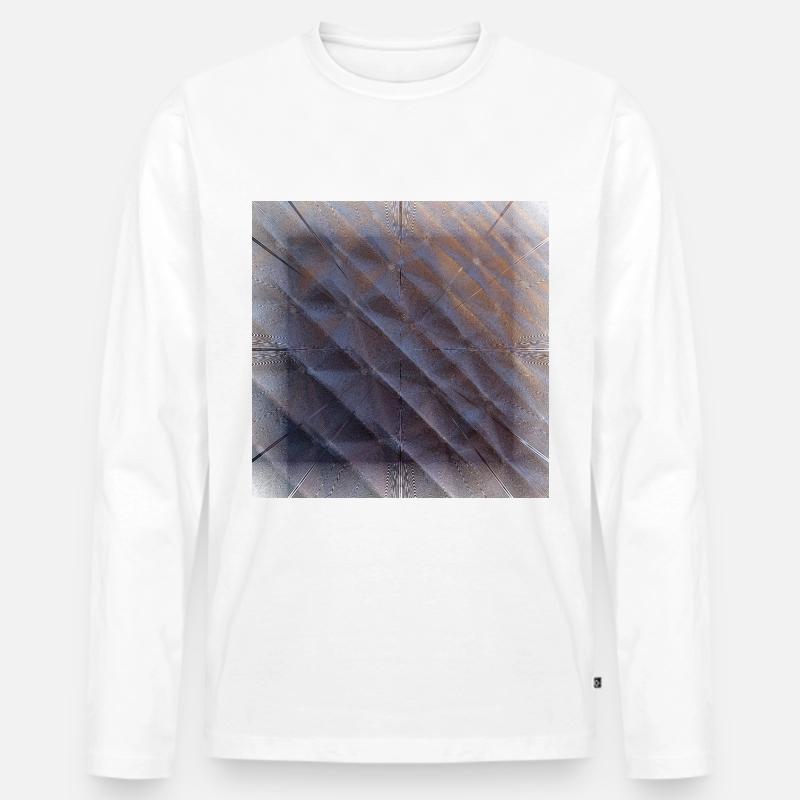Dark angular, dark angular. Men's Premium Organic Long Sleeve Shirt