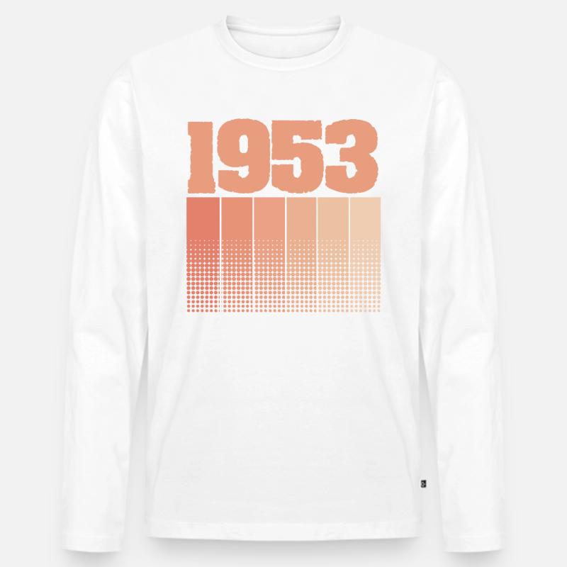 1953 - Männer Premium Bio Langarmshirt - undefined