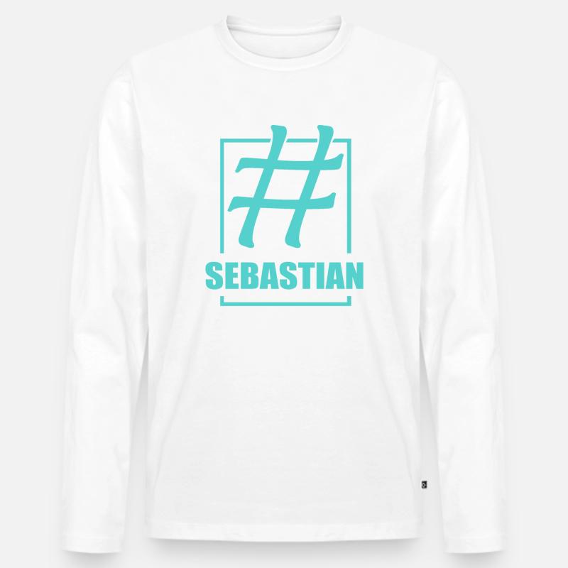 Media Sebastian - Männer Premium Bio Langarmshirt - undefined