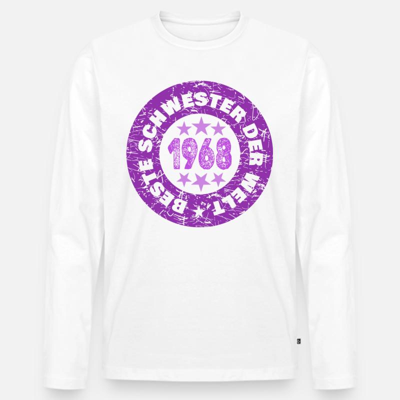 1968 1968 - Männer Premium Bio Langarmshirt - undefined