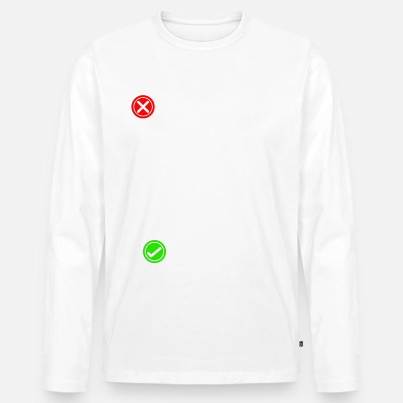 Internet-dinge Computerprogrammierer Tech Savy It Männer Premium Bio Langarmshirt