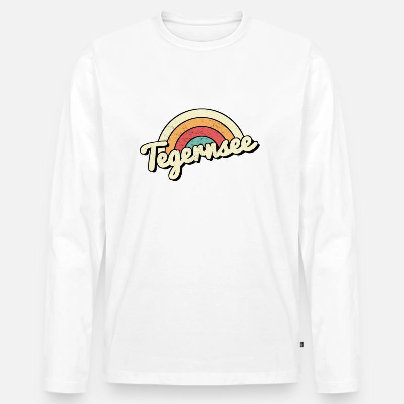 Tegernsee - Männer Premium Bio Langarmshirt - undefined