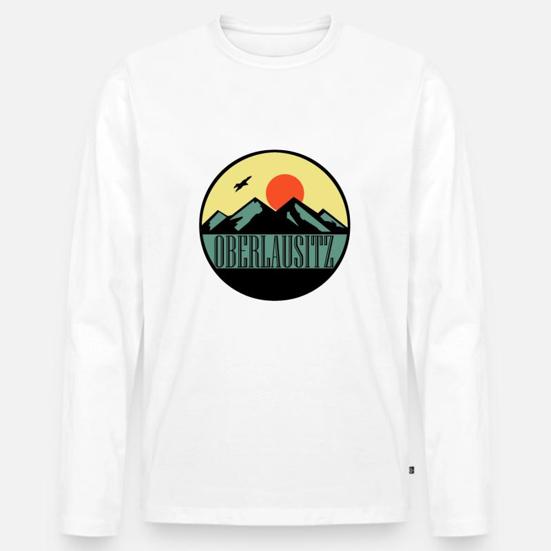Oberlausitz - Männer Premium Bio Langarmshirt - undefined