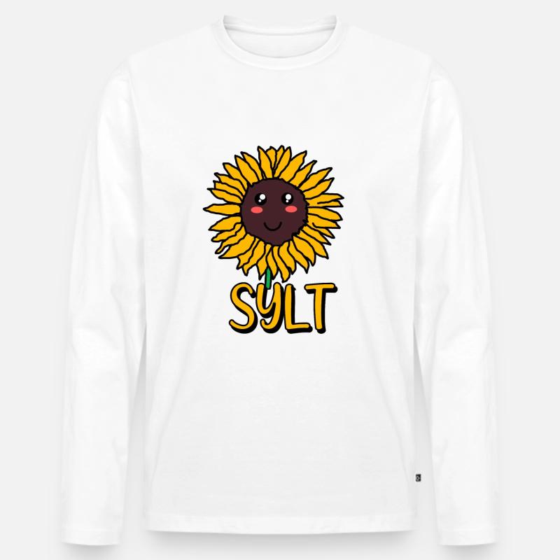 Sylt - Männer Premium Bio Langarmshirt - undefined