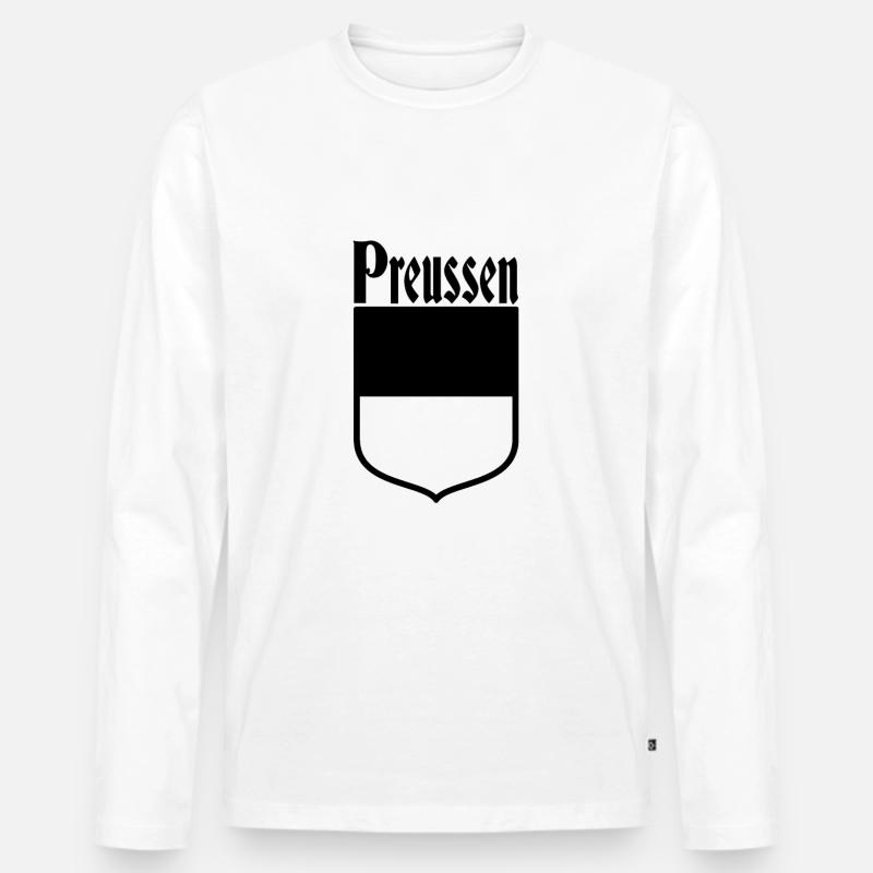 Preussen - Männer Premium Bio Langarmshirt - undefined