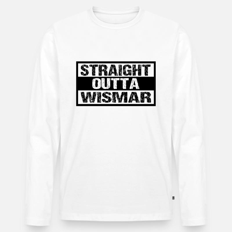 Wismar - Männer Premium Bio Langarmshirt - undefined