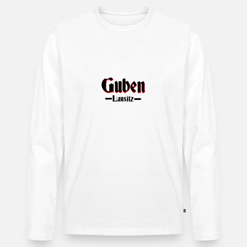 Guben - Männer Premium Bio Langarmshirt - undefined