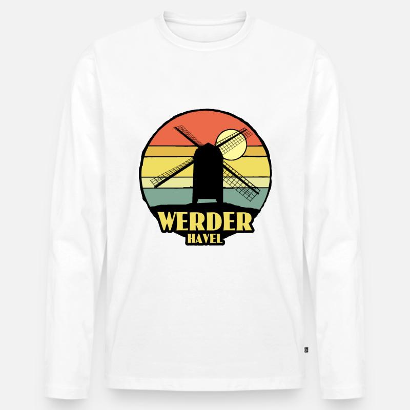 werder havel - Männer Premium Bio Langarmshirt - undefined