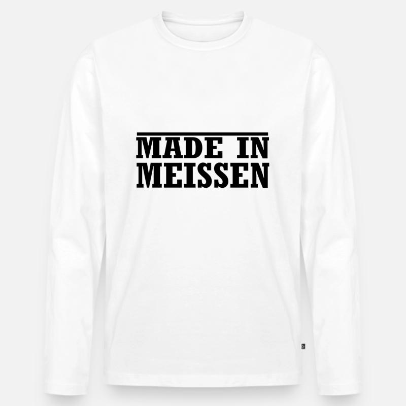 Meißen - Männer Premium Bio Langarmshirt - undefined