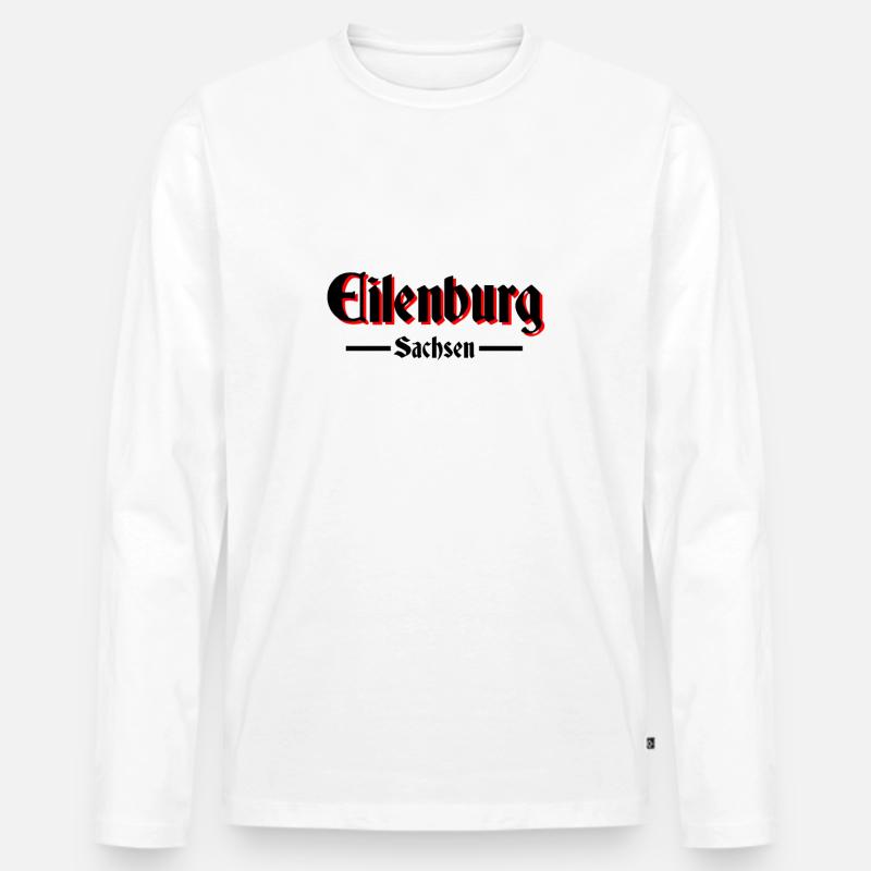 Eilenburg - Männer Premium Bio Langarmshirt - undefined