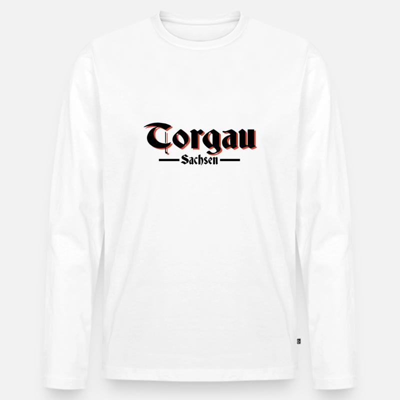 Torgau - Männer Premium Bio Langarmshirt - undefined