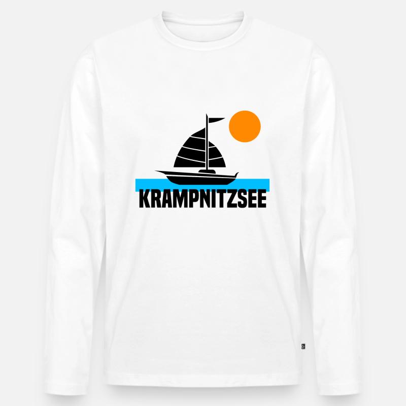 Krampnitzsee - Männer Premium Bio Langarmshirt - undefined