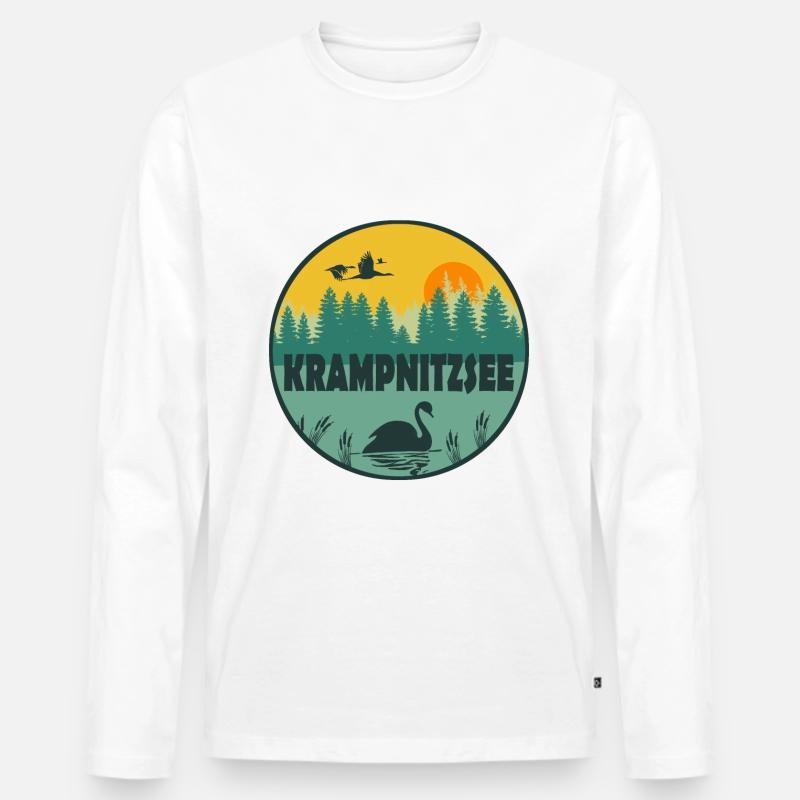 Krampnitzsee - Männer Premium Bio Langarmshirt - undefined