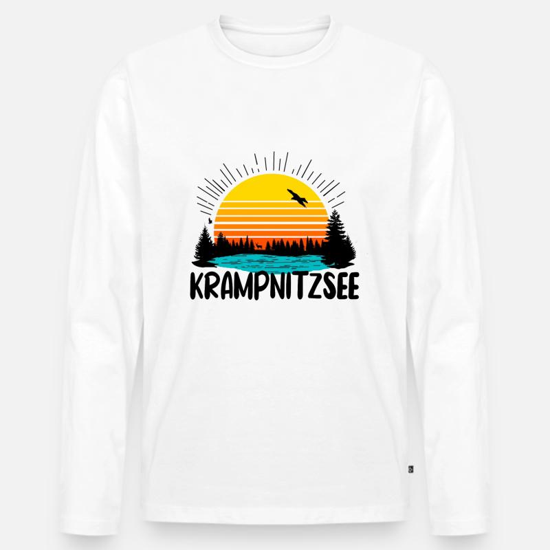 Krampnitzsee - Männer Premium Bio Langarmshirt - undefined
