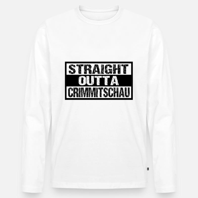 Crimmitschau - Männer Premium Bio Langarmshirt - undefined
