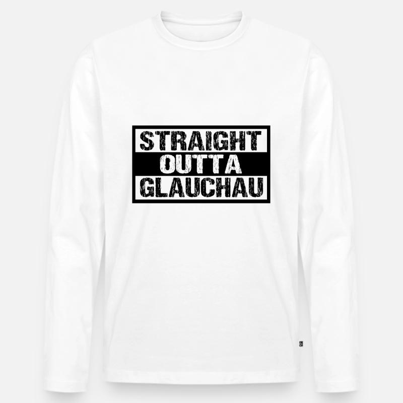 Glauchau - Männer Premium Bio Langarmshirt - undefined