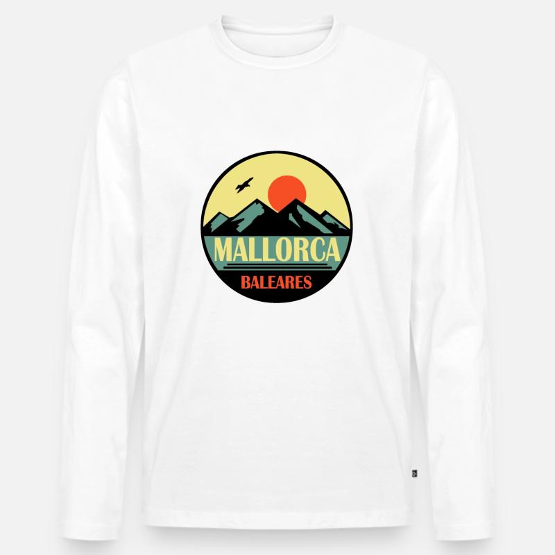 Mallorca Baleares - Männer Premium Bio Langarmshirt - undefined