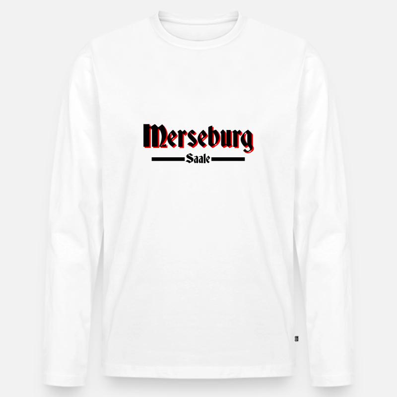 Merseburg - Männer Premium Bio Langarmshirt - undefined