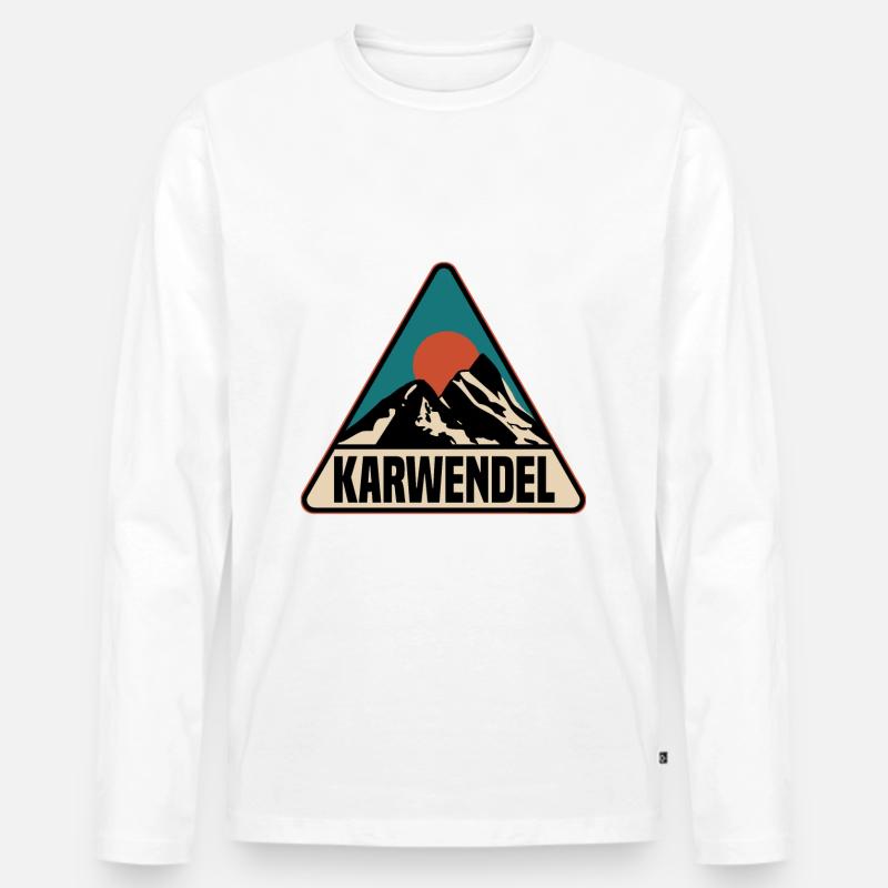 Karwendel - Männer Premium Bio Langarmshirt - undefined
