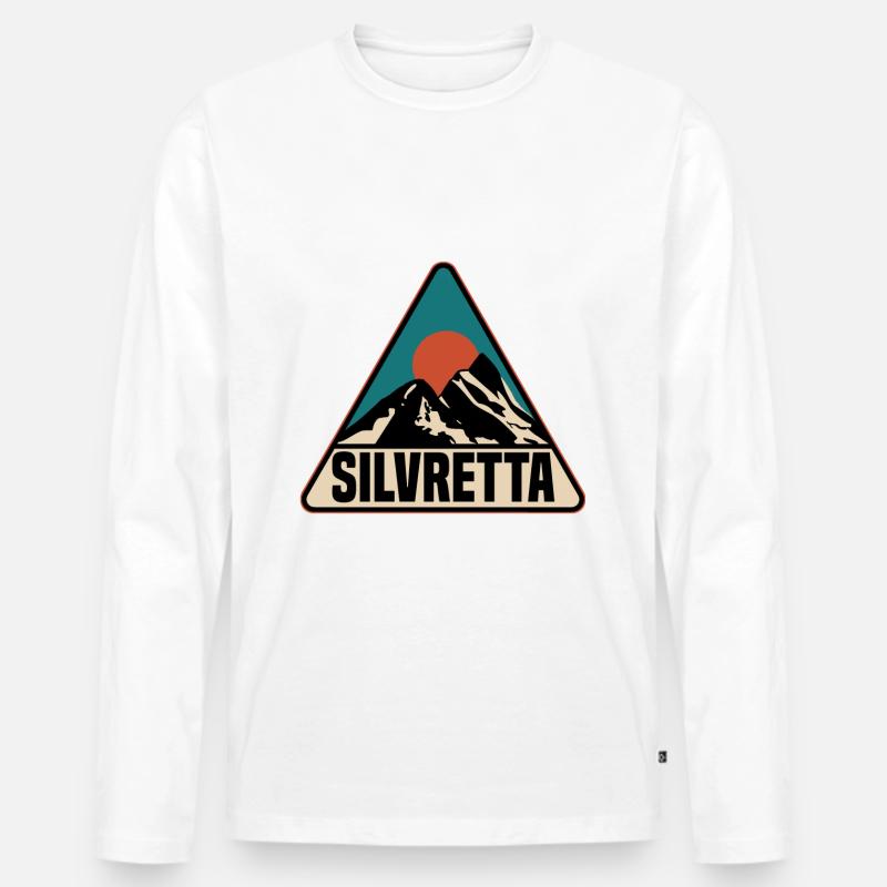 Silvretta - Männer Premium Bio Langarmshirt - undefined