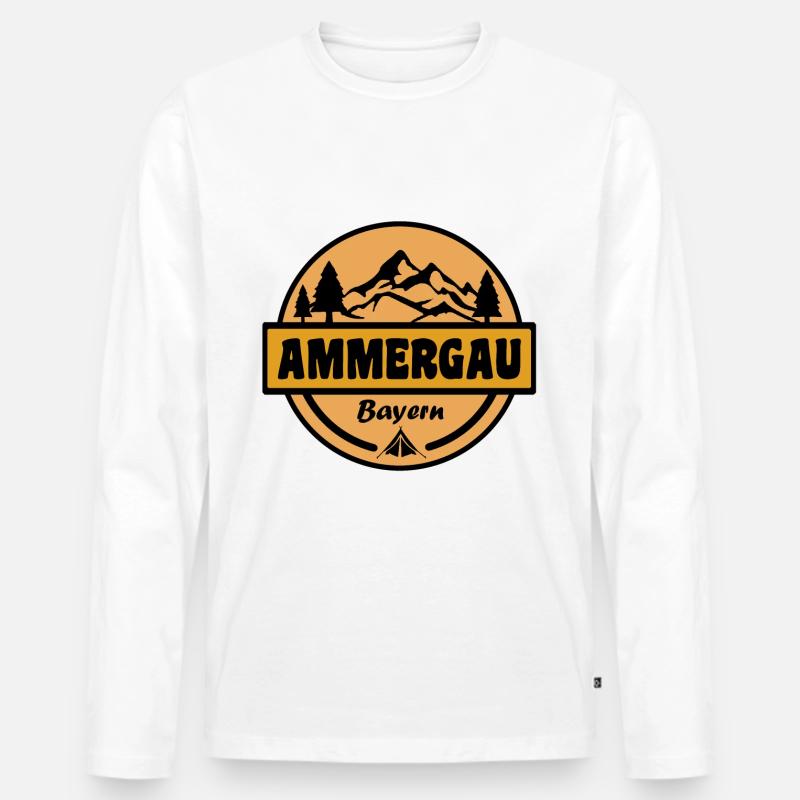 Ammergau - Männer Premium Bio Langarmshirt - undefined