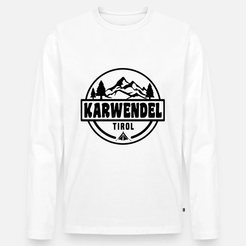 Karwendel - Männer Premium Bio Langarmshirt - undefined
