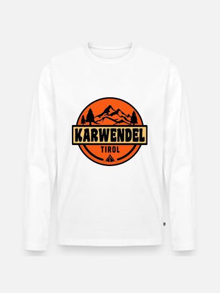 Karwendel - Männer Premium Bio Langarmshirt - 