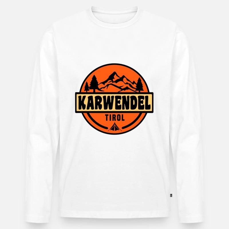 Karwendel - Männer Premium Bio Langarmshirt - undefined