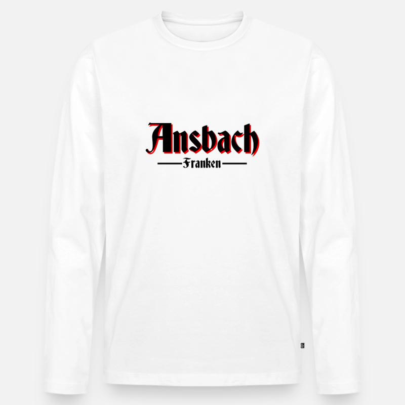 Ansbach - Männer Premium Bio Langarmshirt - undefined