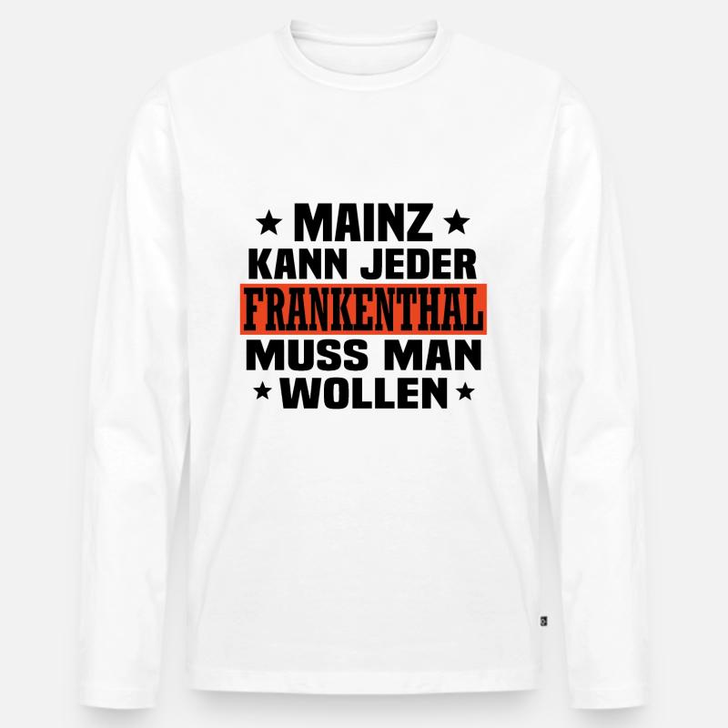 Frankenthal - Männer Premium Bio Langarmshirt - undefined