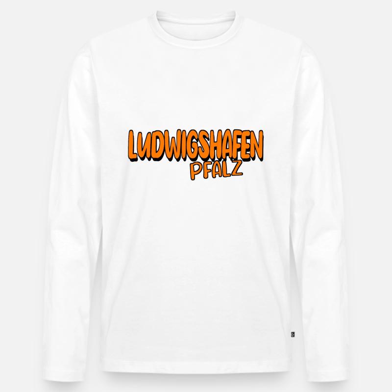 ludwigshafen - Männer Premium Bio Langarmshirt - undefined