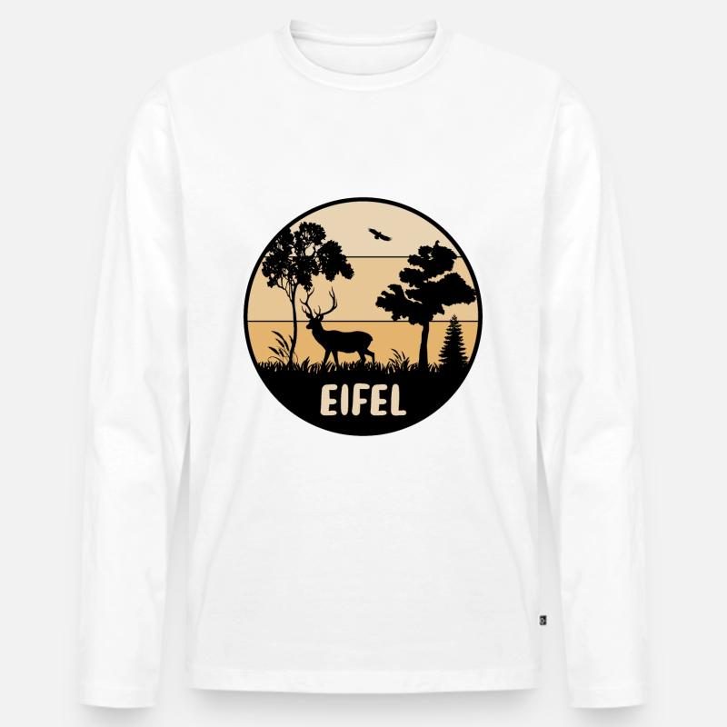 Eifel - Männer Premium Bio Langarmshirt - undefined
