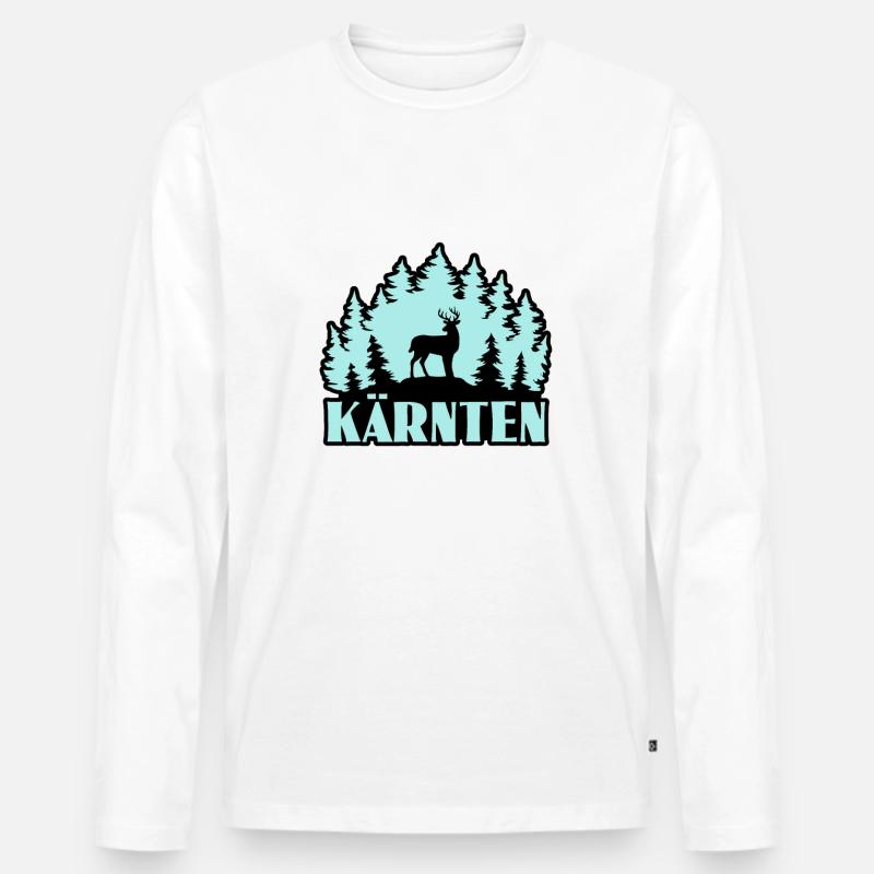 Kärnten - Männer Premium Bio Langarmshirt - undefined