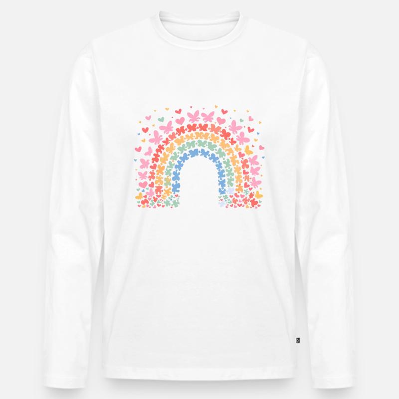 Umarme Neurodiversität - Männer Premium Bio Langarmshirt - undefined