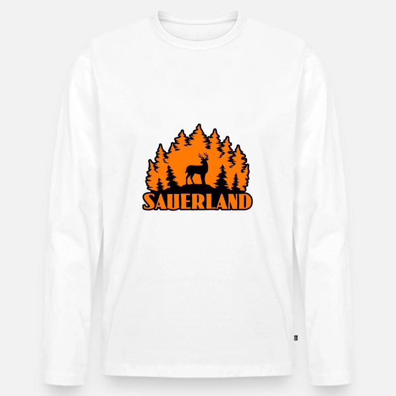 Sauerland - Männer Premium Bio Langarmshirt - undefined