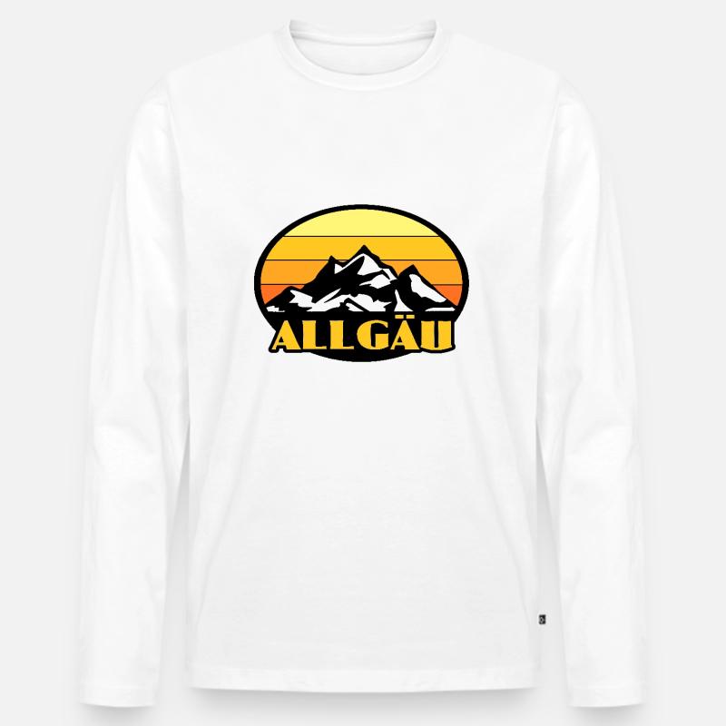 Allgäu - Männer Premium Bio Langarmshirt - undefined
