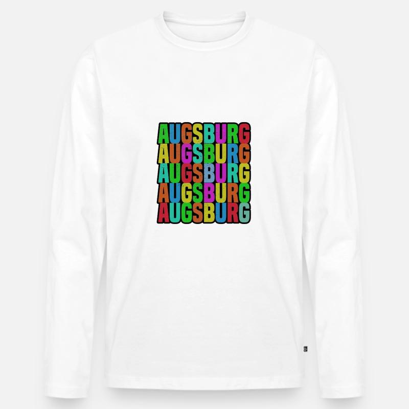 Augsburg - Männer Premium Bio Langarmshirt - undefined