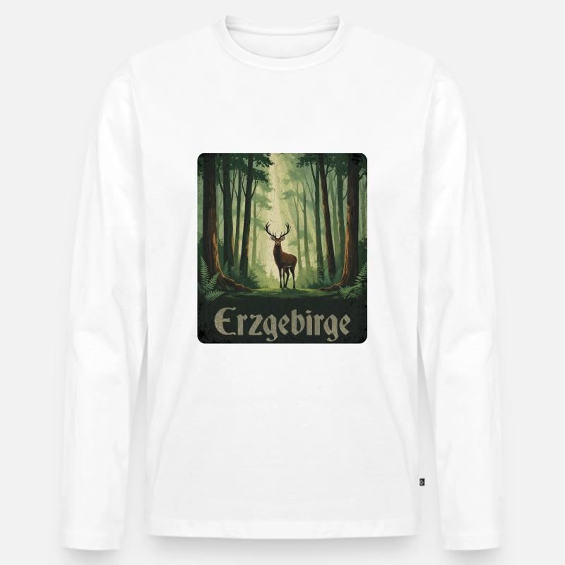 Erzgebirge - Männer Premium Bio Langarmshirt - undefined