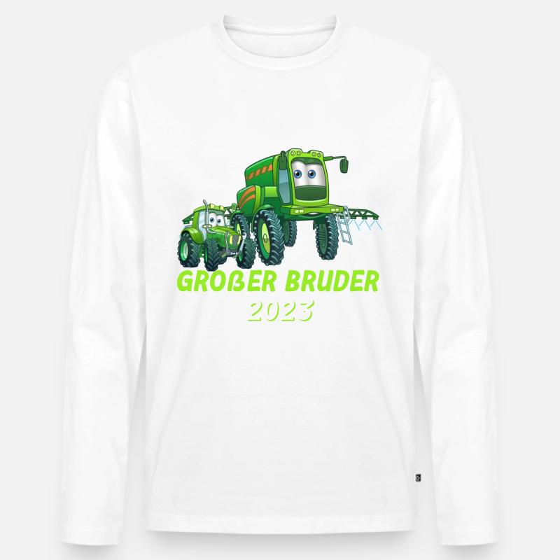 Großer Bruder 2023 - Männer Premium Bio Langarmshirt - undefined