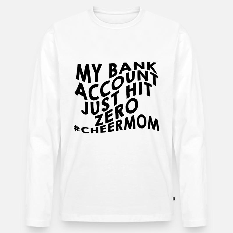 Mon compte bancaire vient d’atteindre zéro 2 T-shirt manches longues Premium bio Homme