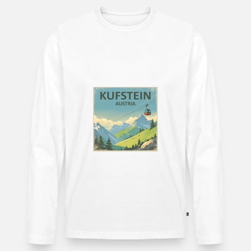 Kufstein - Männer Premium Bio Langarmshirt - undefined