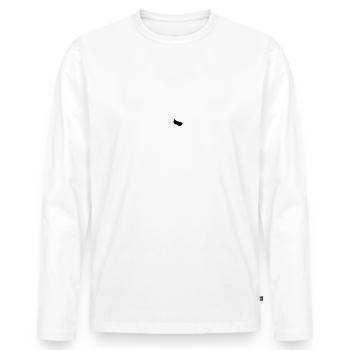 Snowboarder Wintersport - Männer Premium Bio Langarmshirt - Weiß - Vorne - Nico (187cm)