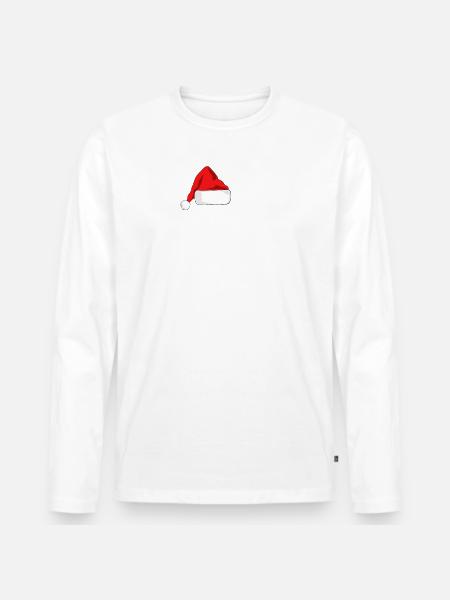 2022 Family Christmas - Men's Premium Organic Long Sleeve Shirt - white
